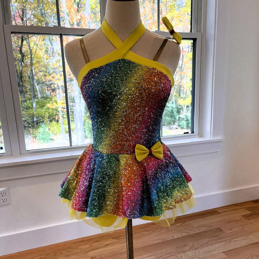 A Wish Come True 'Making Rainbows' Girls Dance Costume